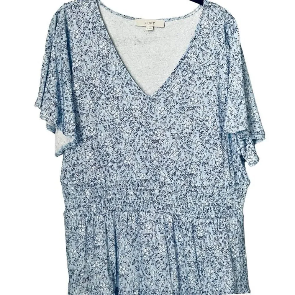LOFT floral dress